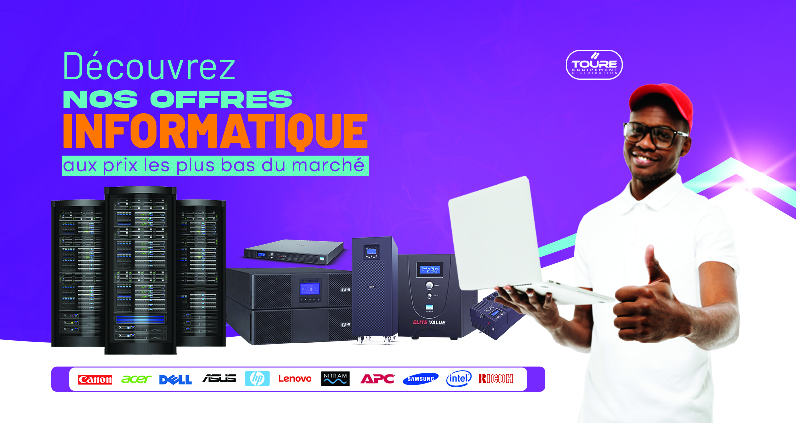 Visuel premium de la bannière d’accueil