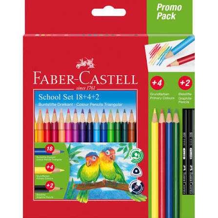 Vue 2 de Crayon couleur Grand modèle paquet de 24 picèces
