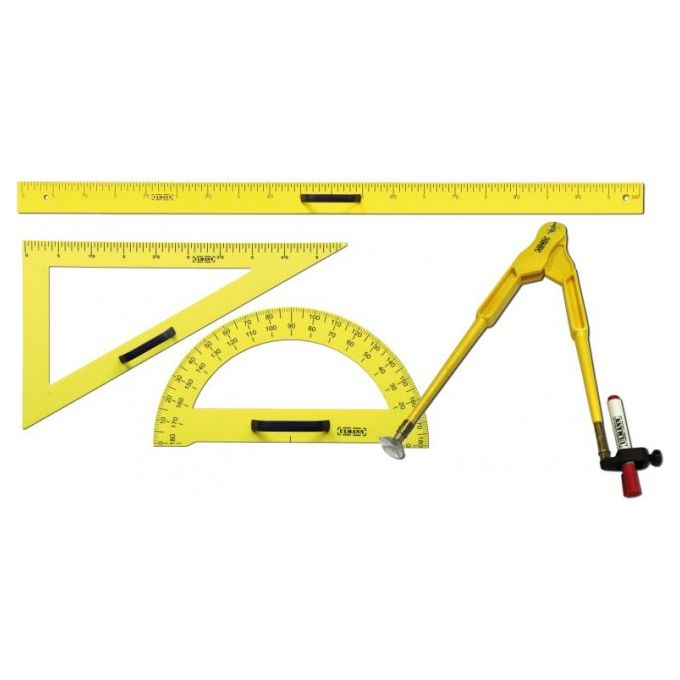 KIT Géométrique Couleur Jaune pour Enseignant